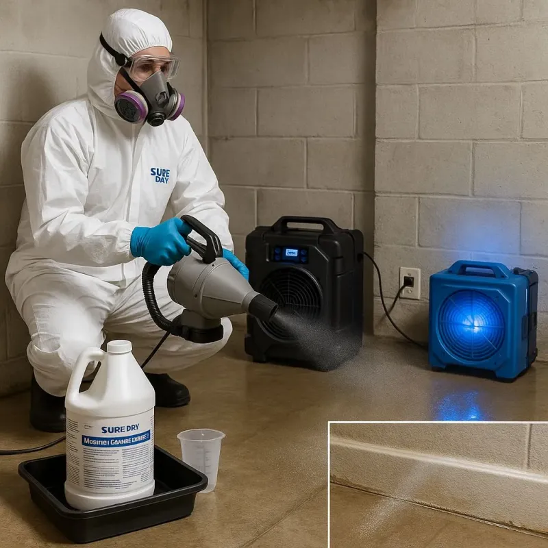 Sanitization and Odor Removal process in Logansport, LA