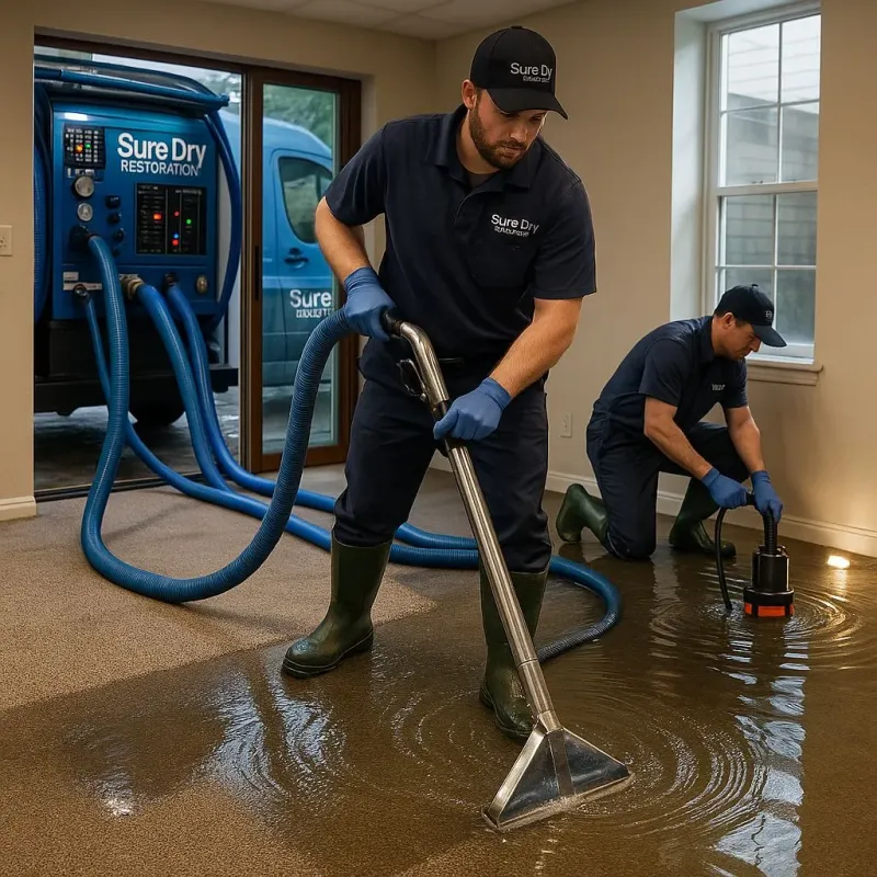 Water Extraction and Removal process in Logansport, LA